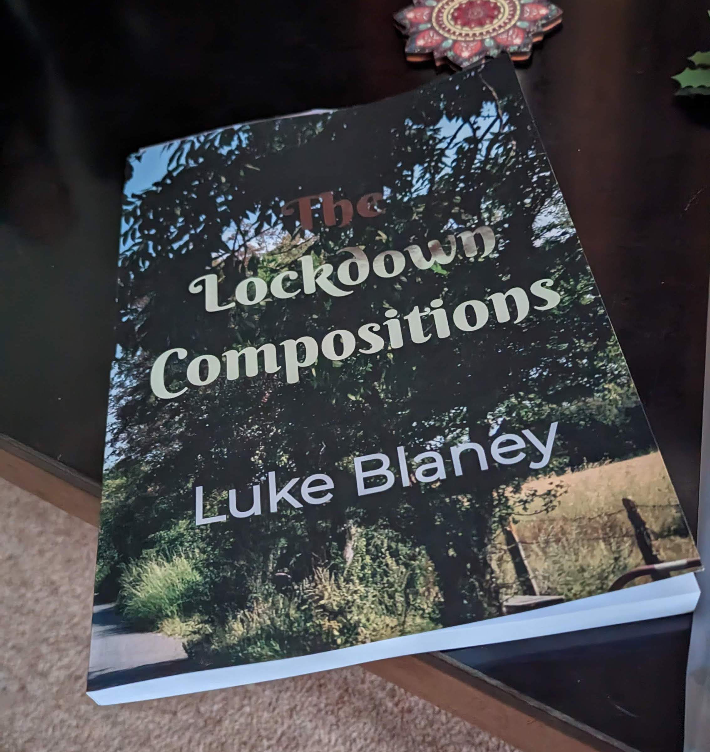 Photo of a physical copy of The Lockdown Compositions